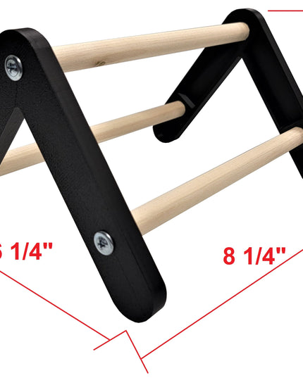 Combo 16 Inch Long 5 Bar & 8 Inch 3 Bar Perch for Baby Chicks & Quail