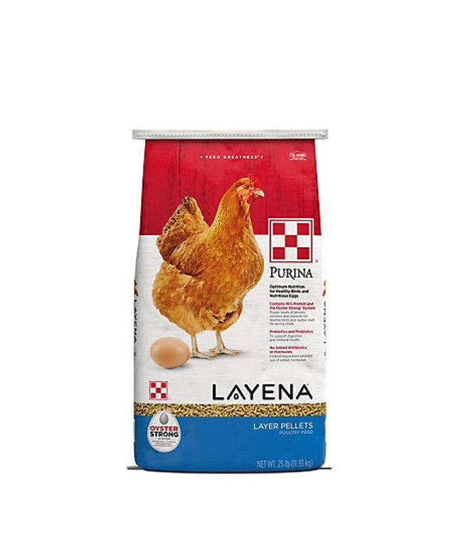 Purina Layena Poultry Pelleted Hen Feed, 10 lb.