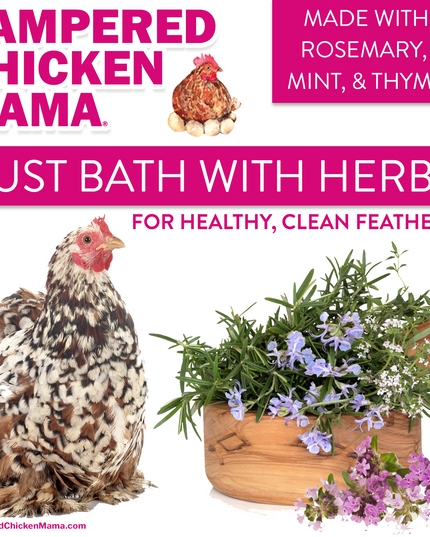 Bathing Dust With Herbs To Prevent & Repel Mites