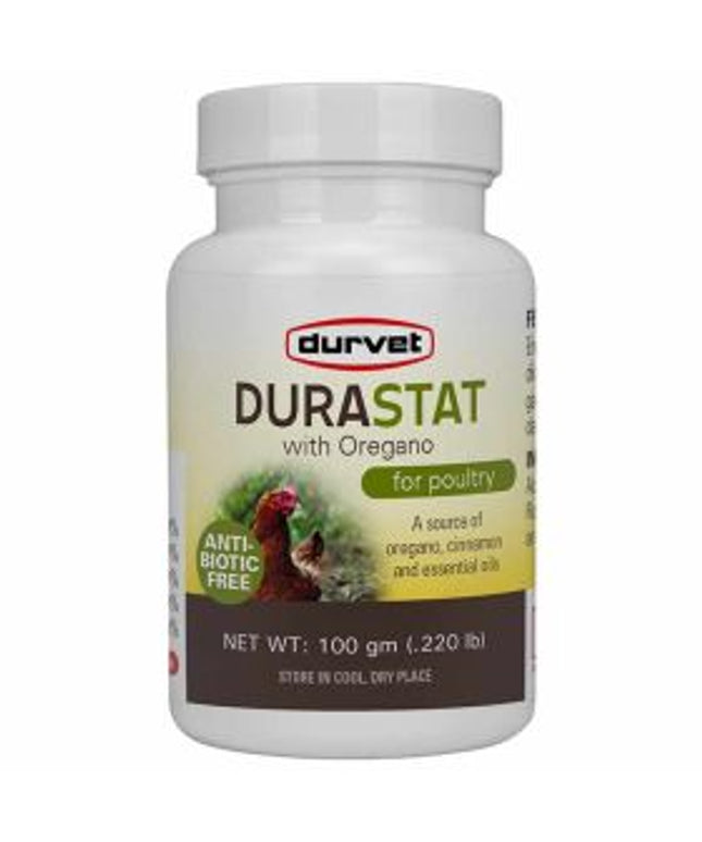Durvet: DuraStat with Oregano for Poultry - 100 grams
