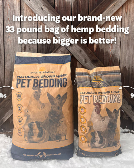Naturally Grown Premium Hemp Pet Bedding 33 LB