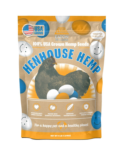 Henhouse Hemp - Omegify your Eggs, the Organic Way! 4 lb