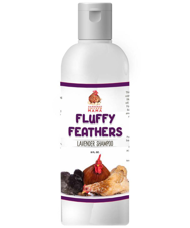 Fluffy Feathers Herbal Shampoo For Chickens 8 oz