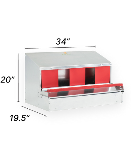 Medium (34") Reversible Roll-out Nest Box (Up to 32 Hens)