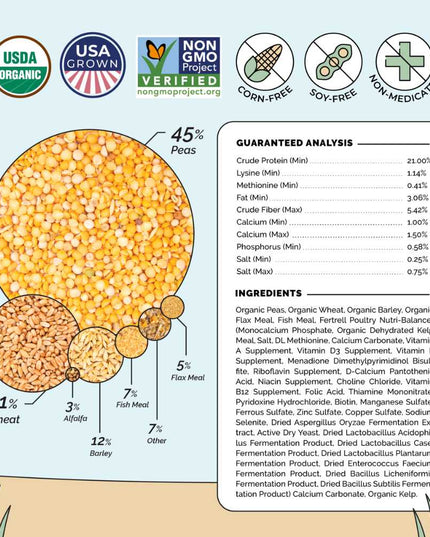 Starter Organic Chicken Feed