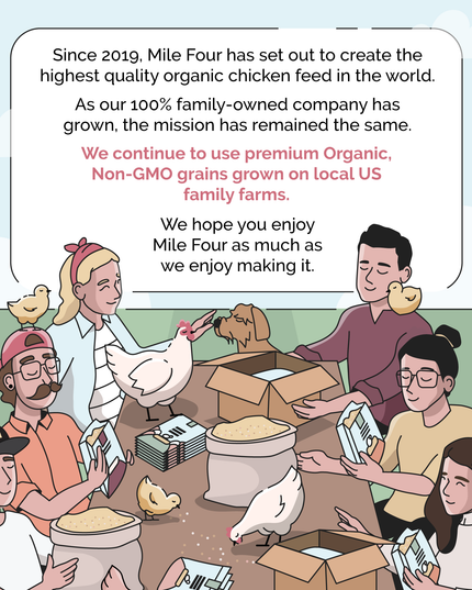 Starter Feed Kit | 8 Weeks of Organic Feed & Grit for 6 Chicks