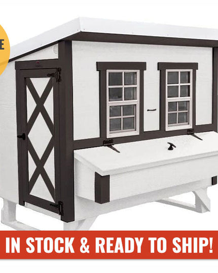 Large Chicken Coop – Houses Up to 15 Chickens