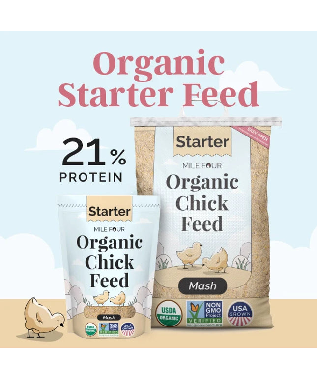 Starter Organic Chicken Feed
