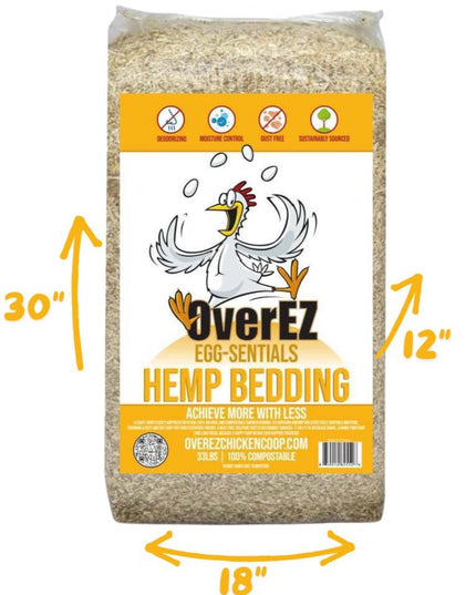 Hemp Bedding - 33 LB Bale