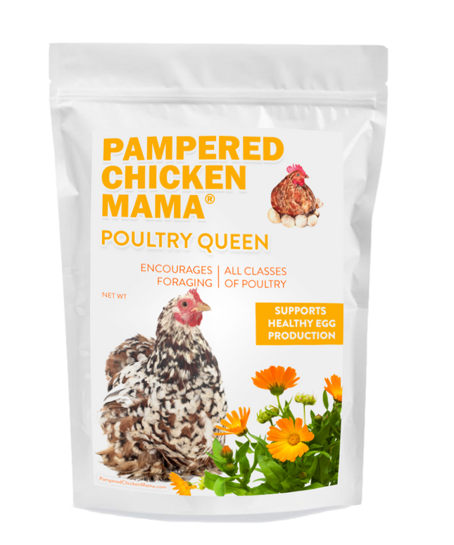 Poultry Queen Mealworm, Premium Corn, Flax Seeds, & Herb Treat For Pet Chickens