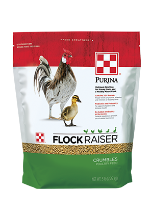 Purina® Flock Raiser® Crumbles – 5 lb Bag