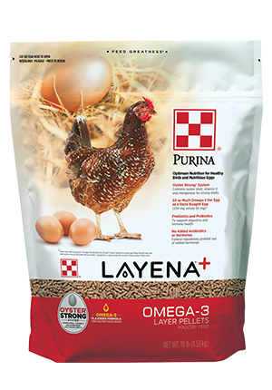 Purina® Layena®+ Omega-3 – 10 lb Bag