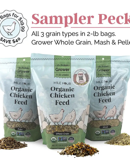 Grower Organic Chicken Feed
