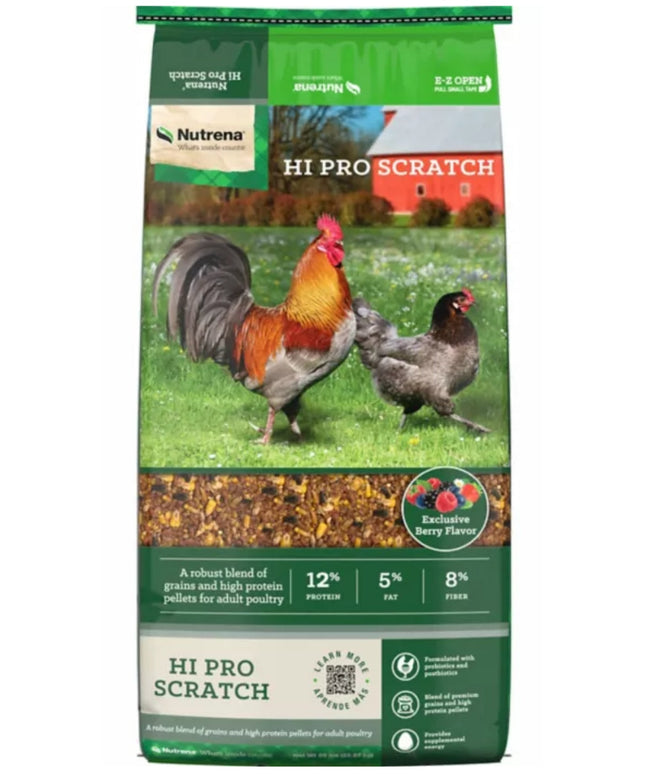 NUTRENA HI PRO CHICKEN SCRATCH 50LBS