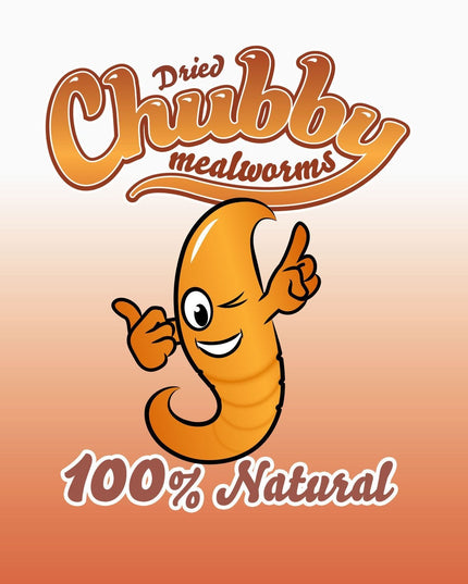 2Lbs Chubby Dried Mealworms