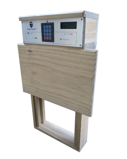 Solar Chicken Coop Door