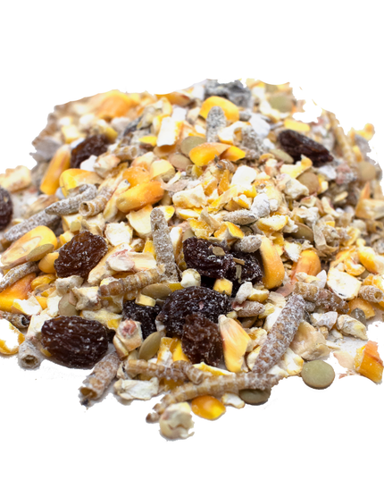 CLUCKAROO Textured Herbal & Dried Insect Treat For Pet Chickens