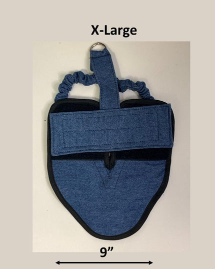 Hen Holster Chicken Diaper Harness with Permanent Sewn-in Liner (Duck Diaper, Goose Diaper, Parrot Diaper)