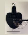 S/M (smaller breeds) / Black / Wrap around