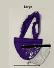 L (most chickens and ducks) / Purple / Bikini bottom