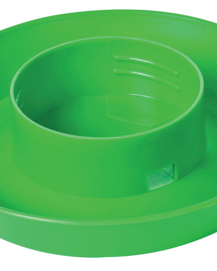 Little Giant 1 Quart Chicken Feeder & Waterer – Plastic Screw-On Jar & Base (Sold Separately)