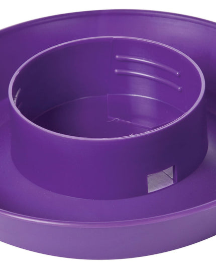 Little Giant 1 Quart Chicken Feeder & Waterer – Plastic Screw-On Jar & Base (Sold Separately)