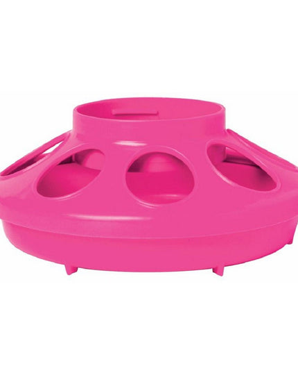 Little Giant 1 Quart Chicken Feeder & Waterer – Plastic Screw-On Jar & Base (Sold Separately)