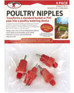 Vertical Mount / Red / 4 Pack