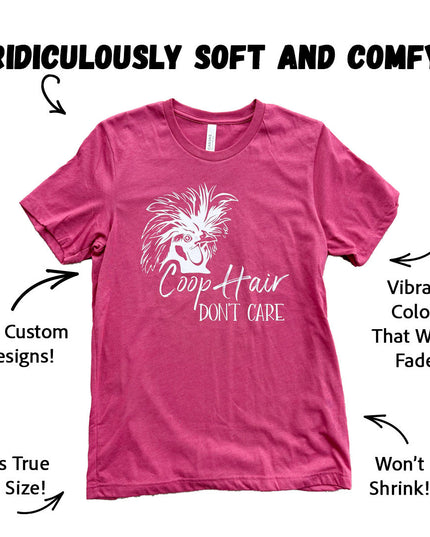 Coop Hair, Don't Care - T-Shirt