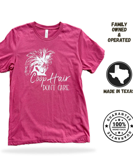 Coop Hair, Don't Care - T-Shirt