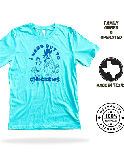 I Nerd Out to Chickens - T-Shirts